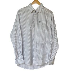 Texas Standard Striped Button-Up. Size Medium.